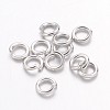 Brass Open Jump Rings JRC4mm-NF-1