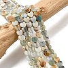 Natural Flower Amazonite Beads Strands G-A272-A01-29-2