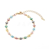304 Stainless Steel Link Bracelets & Necklaces Jewelry Sets SJEW-JS01188-5