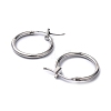 Brass Hoop Earrings X-EC262-NF-2
