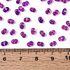 Baking Paint Glass Seed Beads SEED-K009-03B-04-4