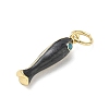 Brass Enamel Pendants KK-CBA6980-11G-G-2