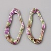 Opaque Acrylic Pendants MACR-TAC0002-06B-1