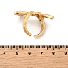 Brass Adjustable Cuff Open Rings for Women RJEW-Z097-03G-01-3