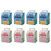 20Pcs 2 Colors Kraft Paper Cardboard Candy Storage Tote Boxes AJEW-CJ0001-59-1