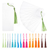 64Pcs 8 Colors Polyester Tassel Decorations OCOR-NB0001-44-1