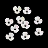 UV Plating Opaque Acrylic Bead Cap OACR-K001-39K-1
