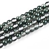 Baking Paint Transparent Glass Beads X1-DGLA-N011-4mm-07-1