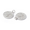 Rack Plating Brass Pendants LS-KK-B065-21P-3