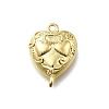 Brass Heart Links KK-K400-49G-01-1