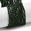 Synthetic Green Goldstone Beads Strands G-G189-D19-01-1