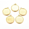 Tibetan Style Pendant Cabochon Settings TIBEP-LF1653YKG-G-LF-2