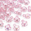Transparent Crackle Acrylic Pendants LS-MACR-S373-63-L05-1