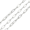 Non-Tarnish 304 Stainless Steel Link Chains CHS-A013-08P-1