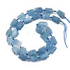 Raw Rough Natural Aquamarine Beads Strands G-D101-A05-02-3