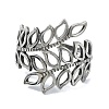 304 Stainless Steel Cuff Rings RJEW-M019-17P-2