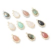 Natural Mixed Gemstone Pendants G-B009-02-1