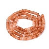 Natural Red Aventurine Beads Strands G-Q606-46A-06-3