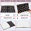 CRASPIRE 3Pcs Elastic Fabric Book Covers AJEW-CP0007-41A-6