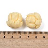 Synthetic Coral Carved Beads CORA-S025-01-3