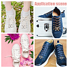 8Pcs 4 Style Brass Crystal Rhinestone Shoe Decoration FIND-HY0003-22-6