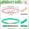 36Pcs 2 Style Handmade Polymer Clay Heishi Beads Stretch Bracelets BJEW-WA00001-2