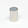 304 Stainless Steel Magnetic Clasps with Glue-in Ends STAS-K006-03C-2