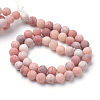 Natural Jade Beads Strands G-T055-8mm-24-2