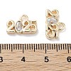 Glass Charms KK-C077-02G-3