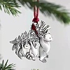 Christmas Theme Alloy Pendant Decoration PW-WG76FEB-09-1