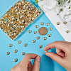 SUNNYCLUE 500PCS CCB Plastic Bead Caps CCB-SC0001-05G-3