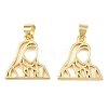 Brass Pendants KK-L275-54G-01-1