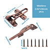 Zinc Alloy Swing Bar Door Lock LS-SW-TAC0002-01D-3