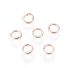 304 Stainless Steel Open Jump Rings STAS-O098-01RG-04-1