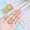  280Pcs 2 Colors Electroplated Glass Seed Beads SEED-NB0002-03-3