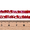 Electroplate Opaque Glass Beads Strands GLAA-N022-4mm-02-4