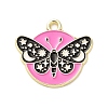 Alloy Enamel Pendants ENAM-G223-02A-1