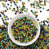 6/0 Opaque Colours Seep Glass Beads X-SEED-M006-M-2