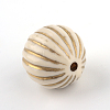 Round Plating Acrylic Beads LS-X-PACR-Q102-51A-2