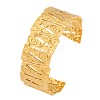 Textured 304 Stainless Steel Cuff Bangles WG07403-01-2