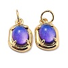Eco-Friendly Brass Charms KK-H762-03G-01-1
