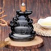 Ceramics Decorative Backflow Incense Burner Stone Style Incense Holders Decoration Gift JX853A-3