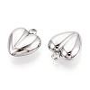 304 Stainless Steel Charms STAS-T065-80P-2