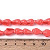 Spray Painted Natural Spiral Shell Beads Strands X1-BSHE-G039-08F-4