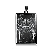 201 Stainless Steel Pendants STAS-S105-LA461-10-1