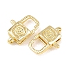 Brass Lobster Claw Clasps KK-B167-17G-2