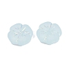 Frosted Transparent Acrylic Beads OACR-P029-19B-06-3