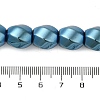 Electroplated Non-Magnetic Synthetic Hematite Beads Strands G-P518-05F-4