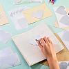 50Pcs Coated Scratch Off Film Password Sticker DIY-TA0015-48D-7