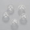 Handmade Blown Glass Globe Beads DH017J-1-7